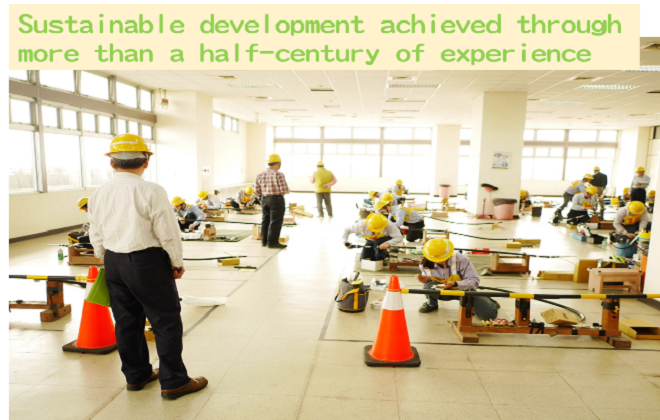 Sustainable development achieved through more than a half-century of experience